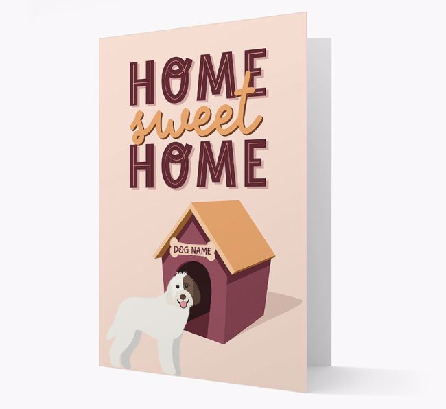 Home Sweet Home: Personalised {breedFullName} Card